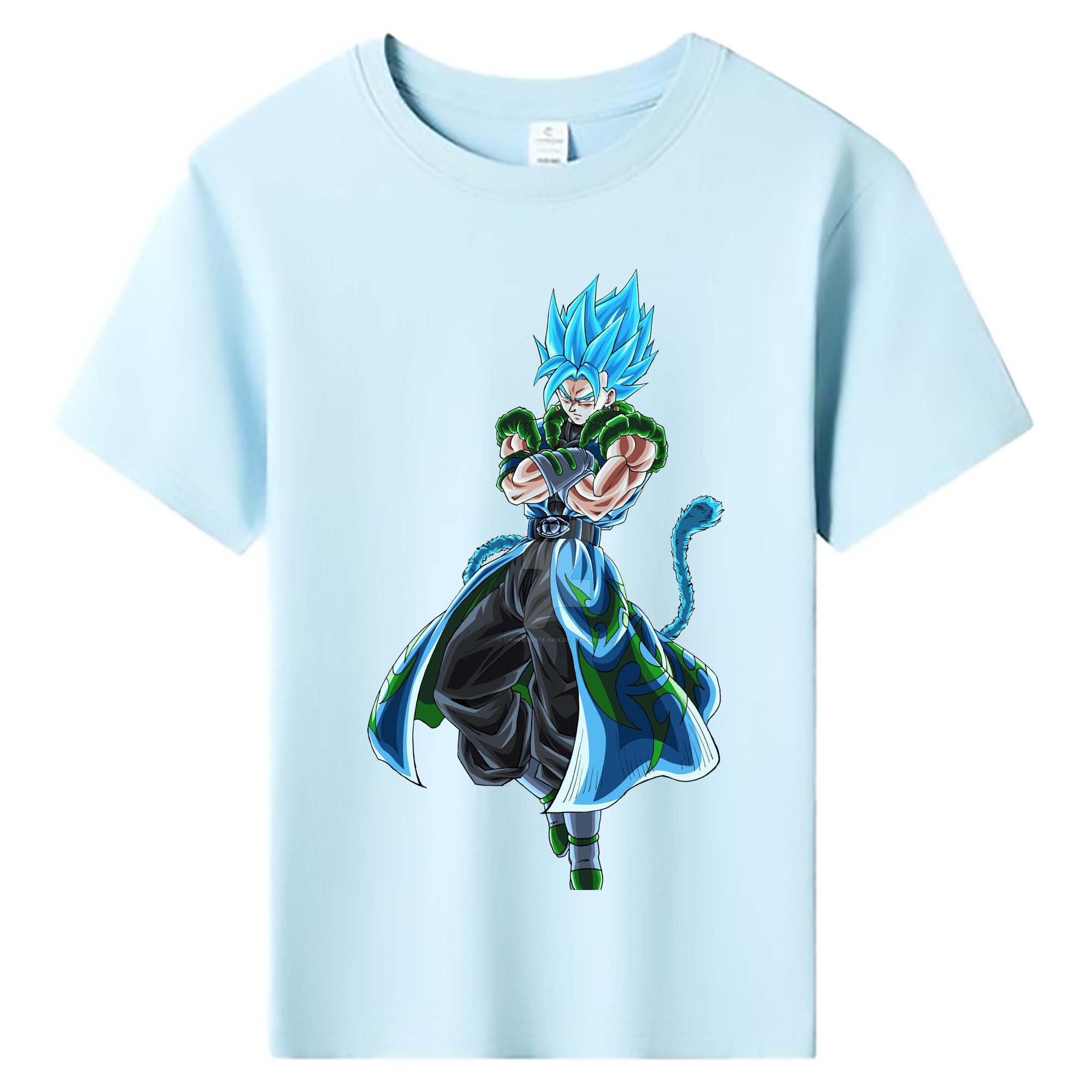 （画像用） ドラゴンボール ベジット DRAGON BALL Vegetto 綿100％キッズTシャツ（フロントプリント）